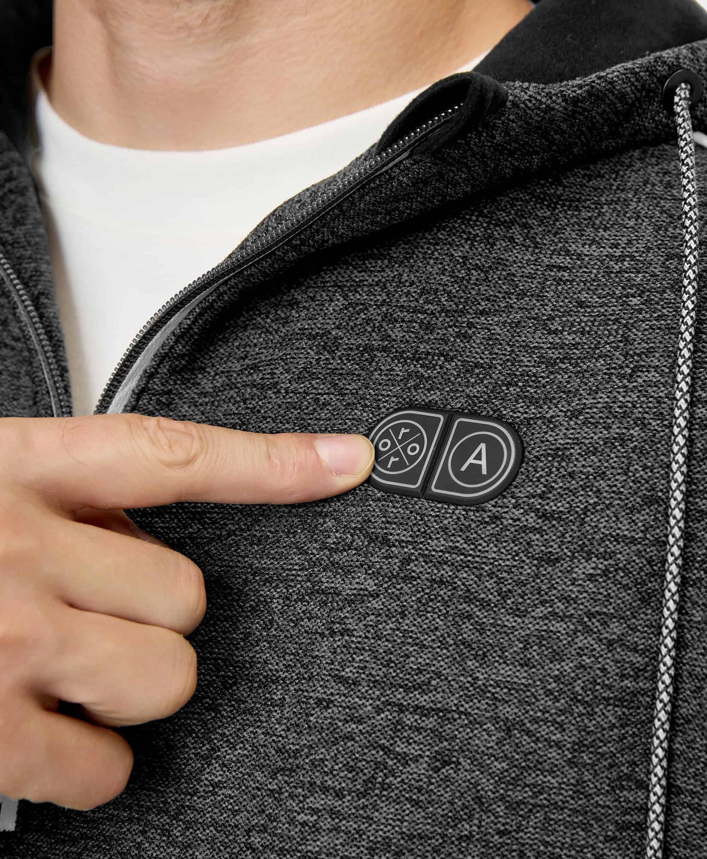 Wayne Herren 5-Zonen beheizter Hoodie-Pullove