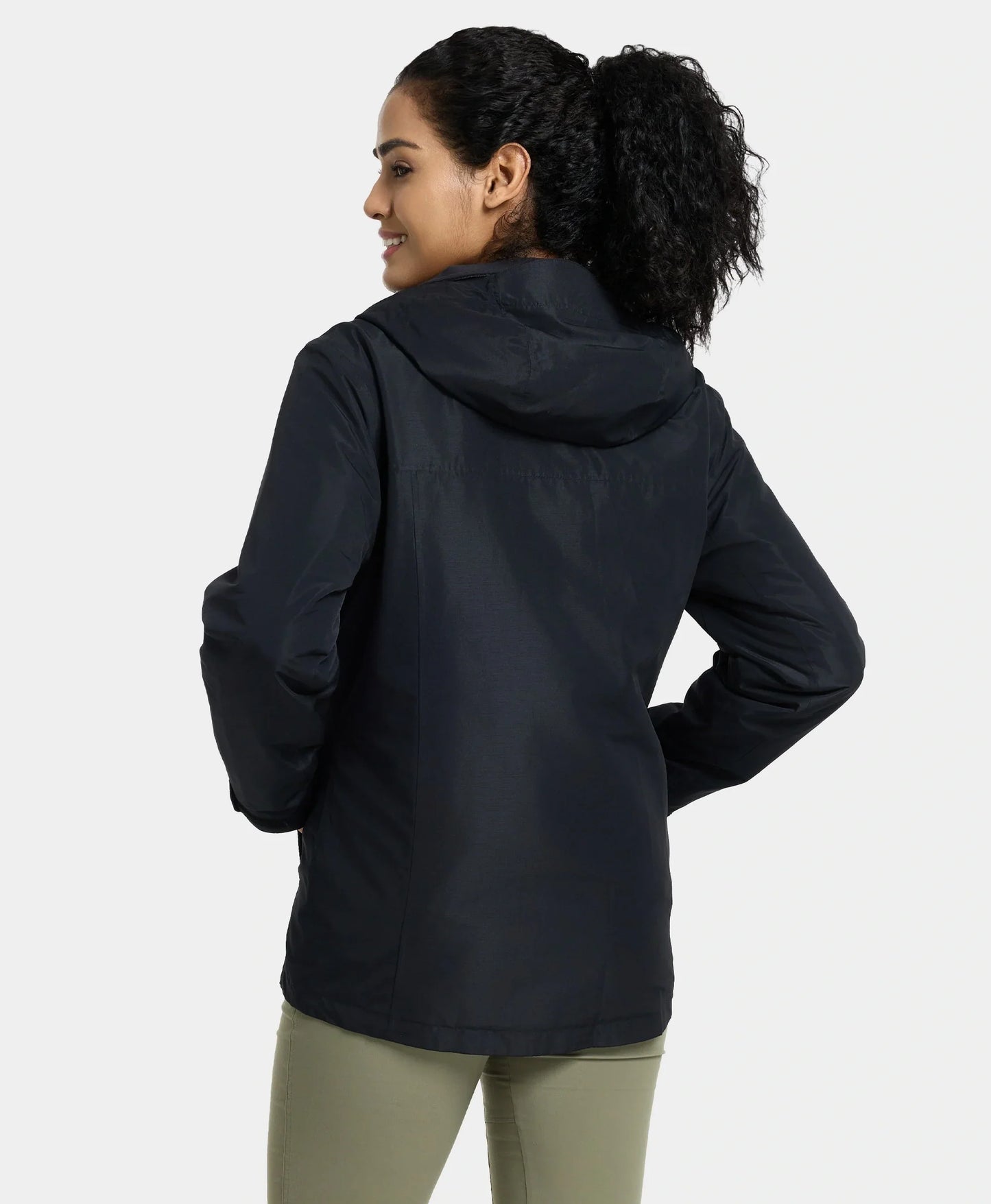 River Ridge Damen 3-in-1 beheizte Jacke mit Fleecefutter