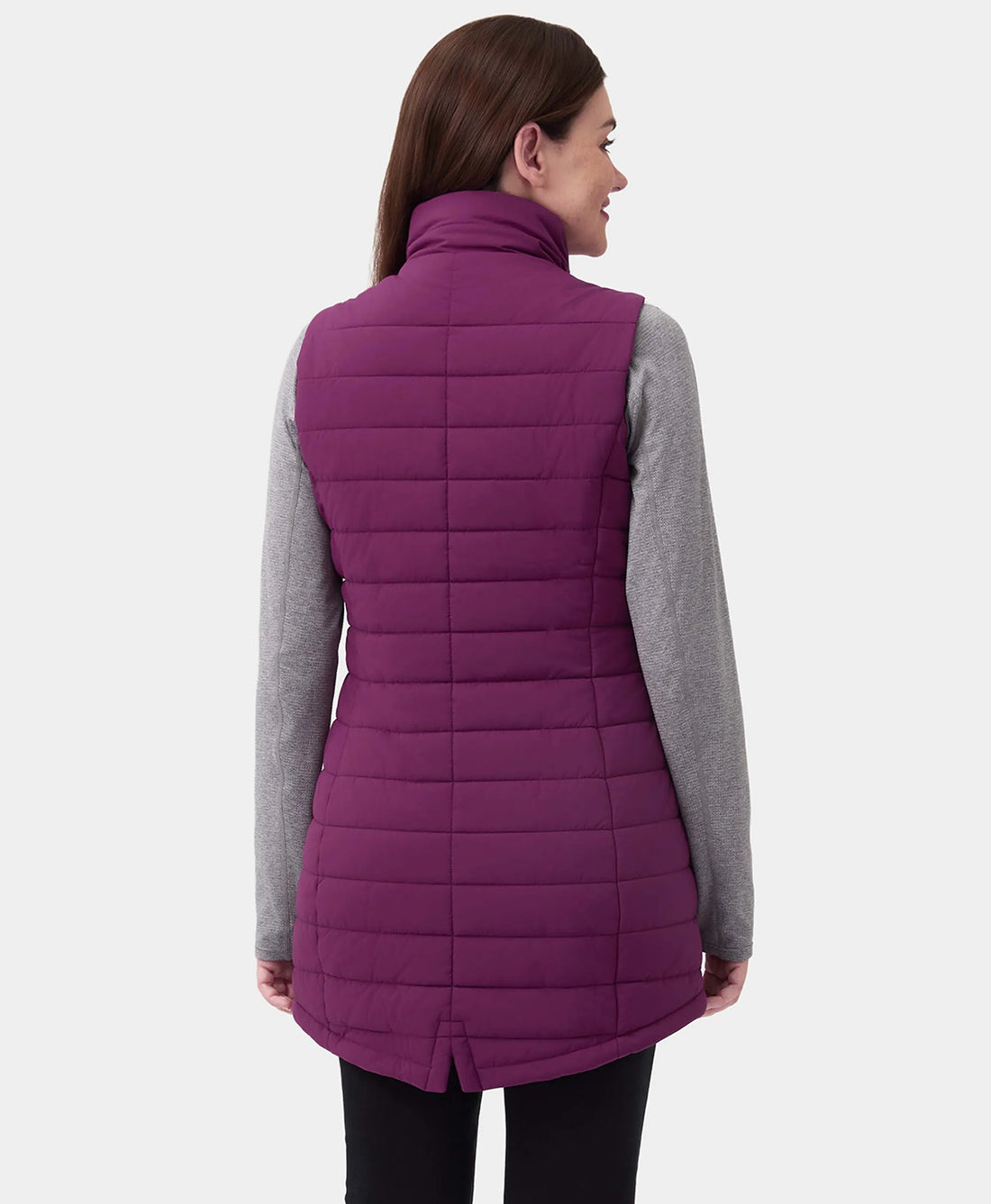 "Tribeca" Frauen beheizbare lange Puffer Weste