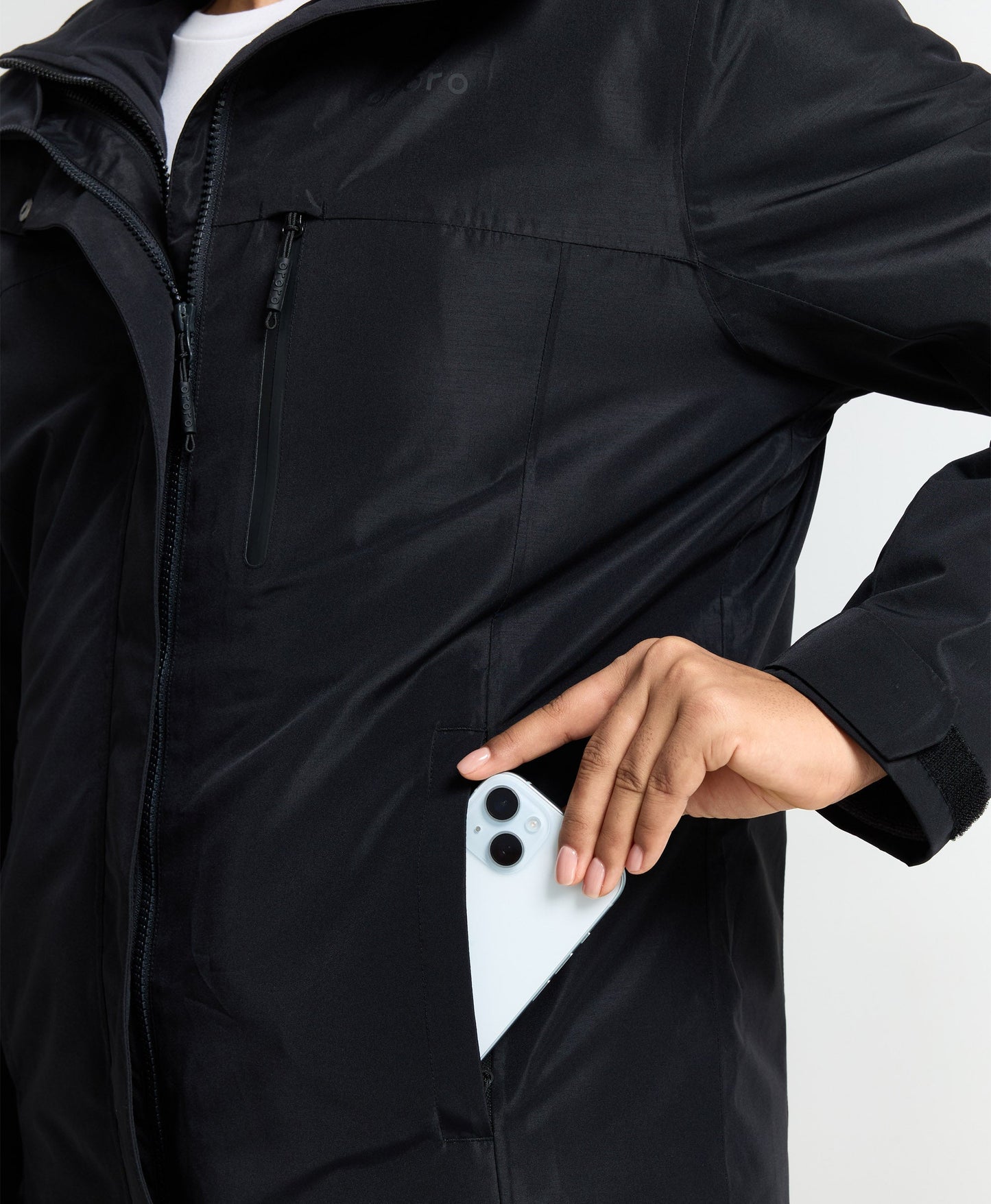 River Ridge Damen 3-in-1 beheizte Jacke mit Fleecefutter