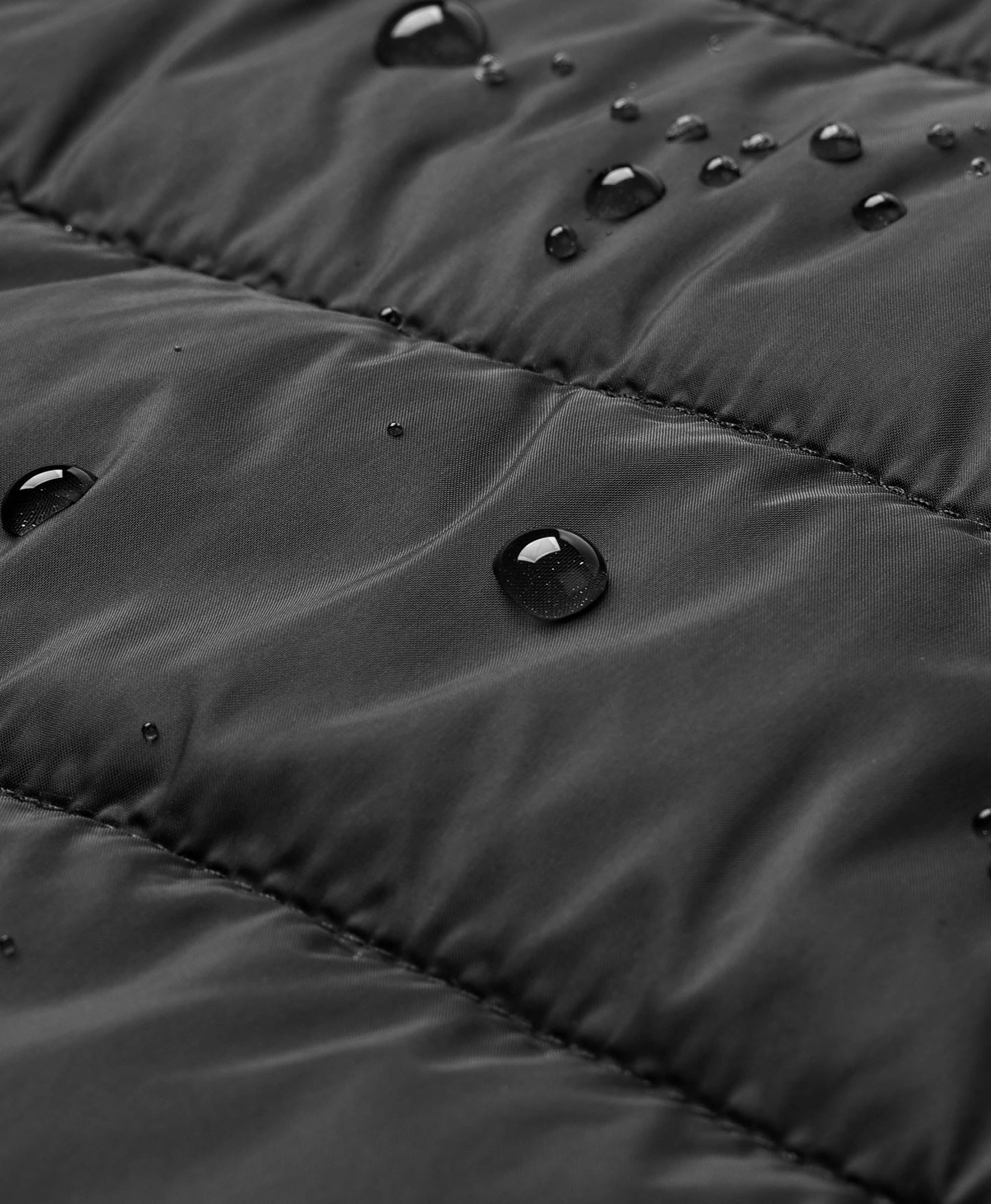 PuffLyte Männer beheizbare Leichte Jacke - Schwarz