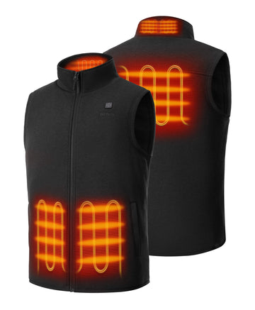 4 Heating Zones(Collar, Mid-back, Left & Right Pockets) 4 Heating Zones(Collar, Mid-back, Left & Right Pockets)