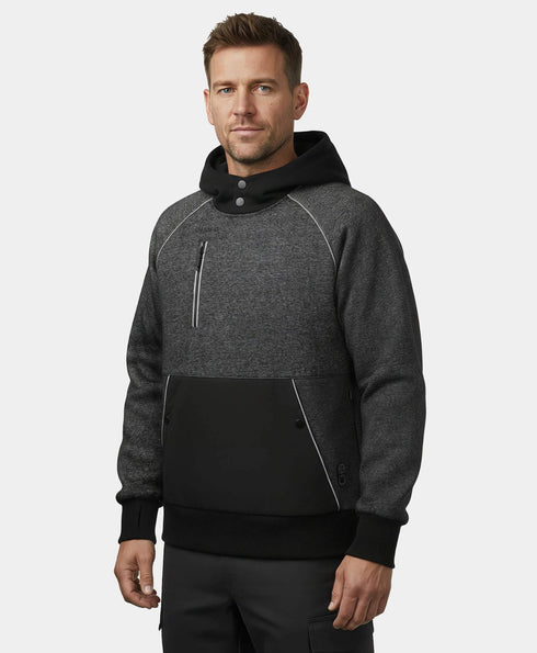 Unisex 6-Zone Dual-Control Heated Hoodie Pullover ,view 1