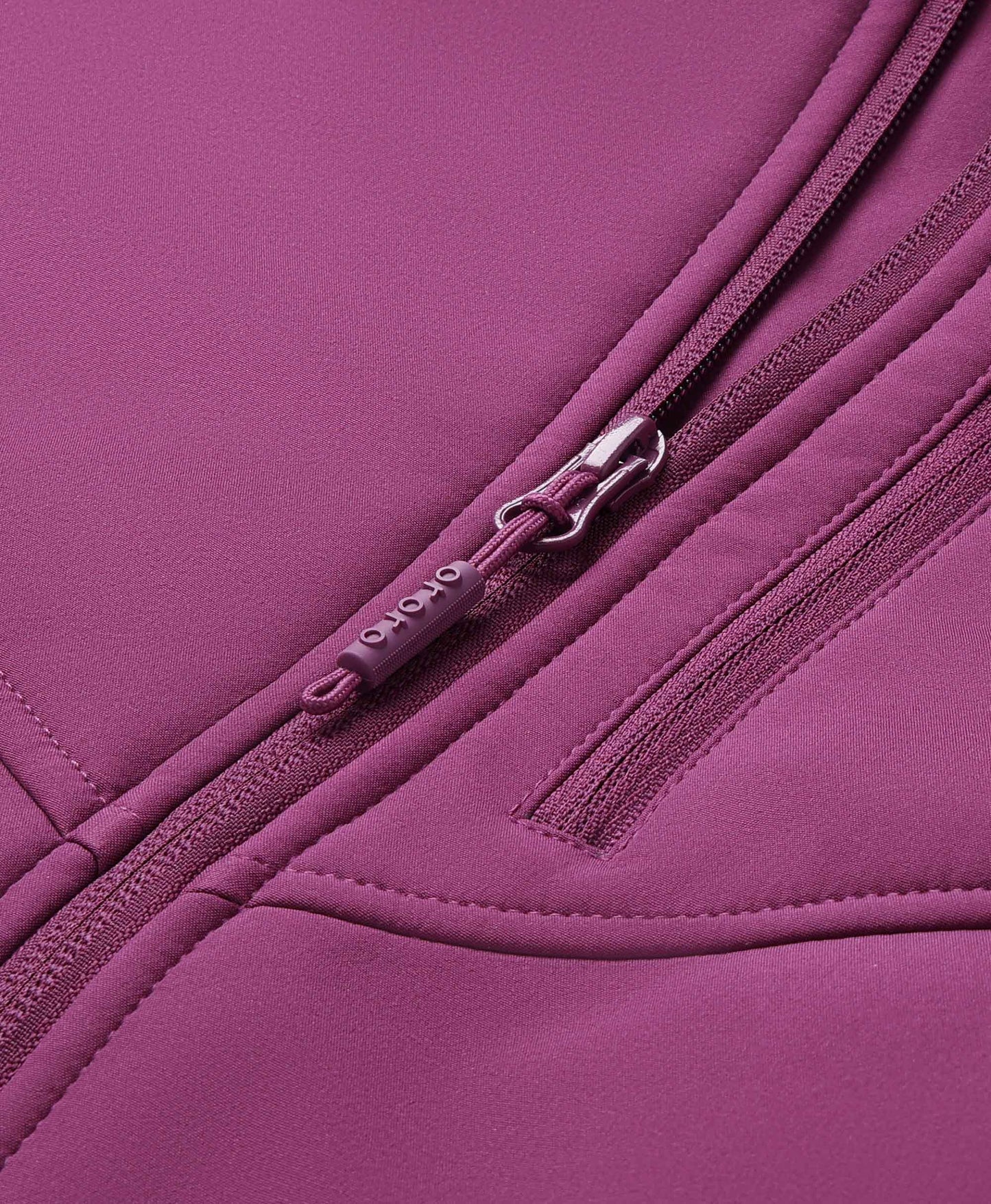 Frauen beheizbare Jacke mit Dualsteuerung und 5 Heizzonen (Taschenheizung)