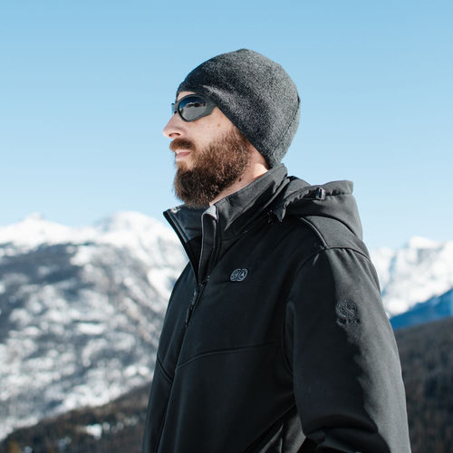 Men's Heated Dual Control Jacket with 5 Heating Zones (Chest Heating)