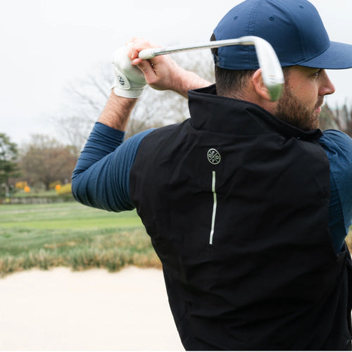 Men's Heated PrimaLoft® Golf Vest - Black