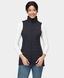 "Tribeca" Women's Heated Long Puffer Vest