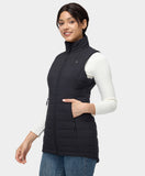 "Tribeca" Women's Heated Long Puffer Vest