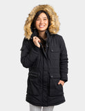 Women's Heated Thermolite® Parka - Black