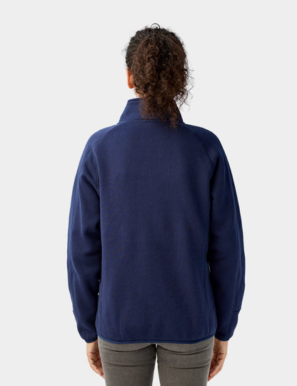 Frauen Beheizbare Fleecejacke mit durchgehendem Reißverschluss (2025)
