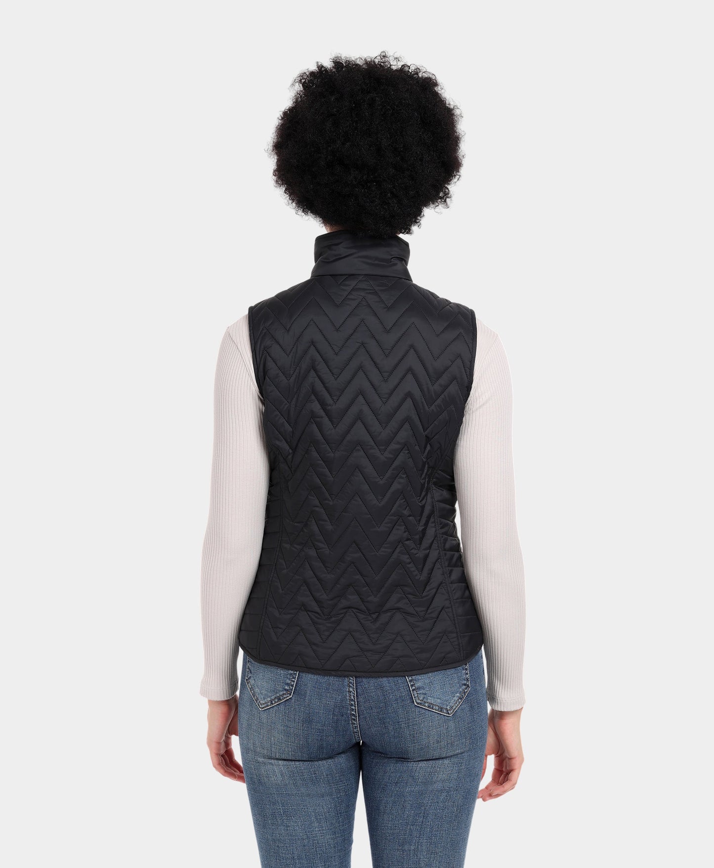 Women's Heated Chevron Quilted Vest