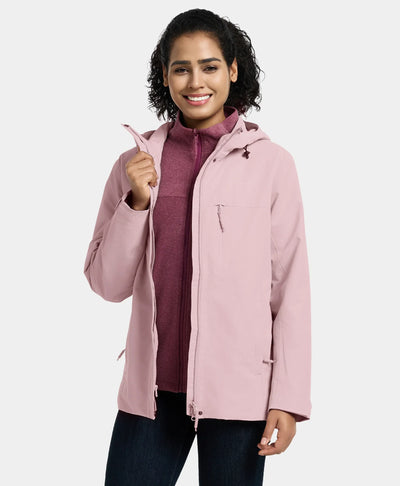 River Ridge Damen 3-in-1 beheizte Jacke mit Fleecefutter