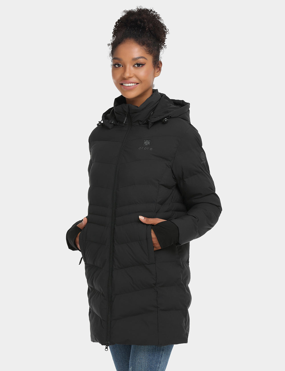 Damen Beheizte Pufferparka Jacke THERMOLITE Isoliert ororo
