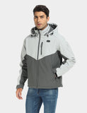 Men's Dual Control Heated Jacket With 5 Heating Zones