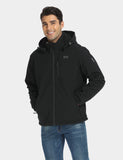 Men's Dual Control Heated Jacket With 5 Heating Zones