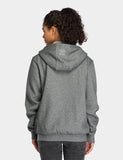 Unisex Heated Fleece Hoodie - Grey