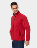 Men's Heated Full-Zip Fleece Jacket