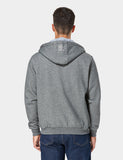 Unisex Heated Fleece Hoodie - Grey