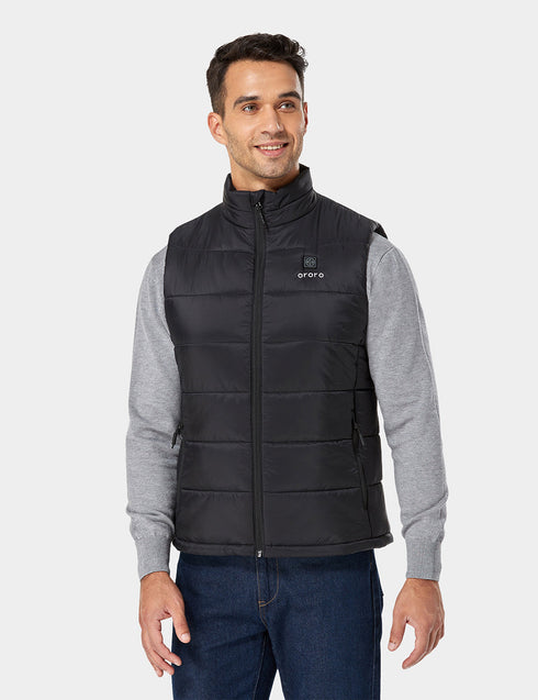 Men's Classic Heated Vest - Black ,view 1