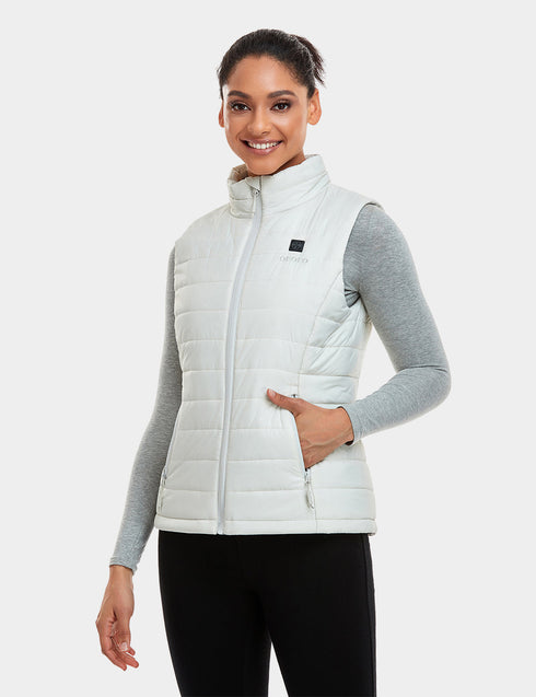 Women's Classic Heated Vest - White ,view 1