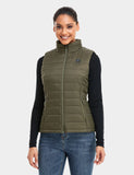 Women's Classic Heated Vest - Green