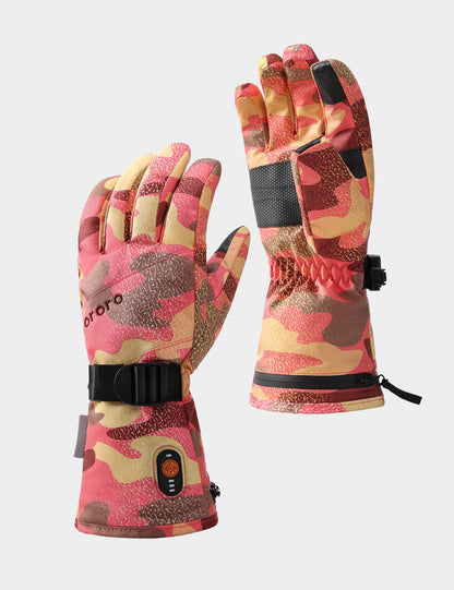Kyoto Damen-Colorprint Leichte Beheizbare Handschuhe