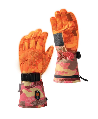 Kyoto Damen-Colorprint Leichte Beheizbare Handschuhe