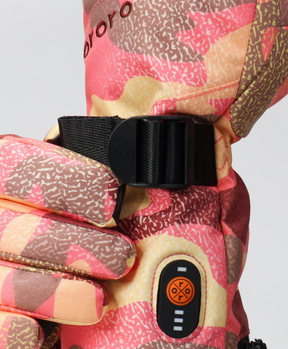 Kyoto Damen-Colorprint Leichte Beheizbare Handschuhe