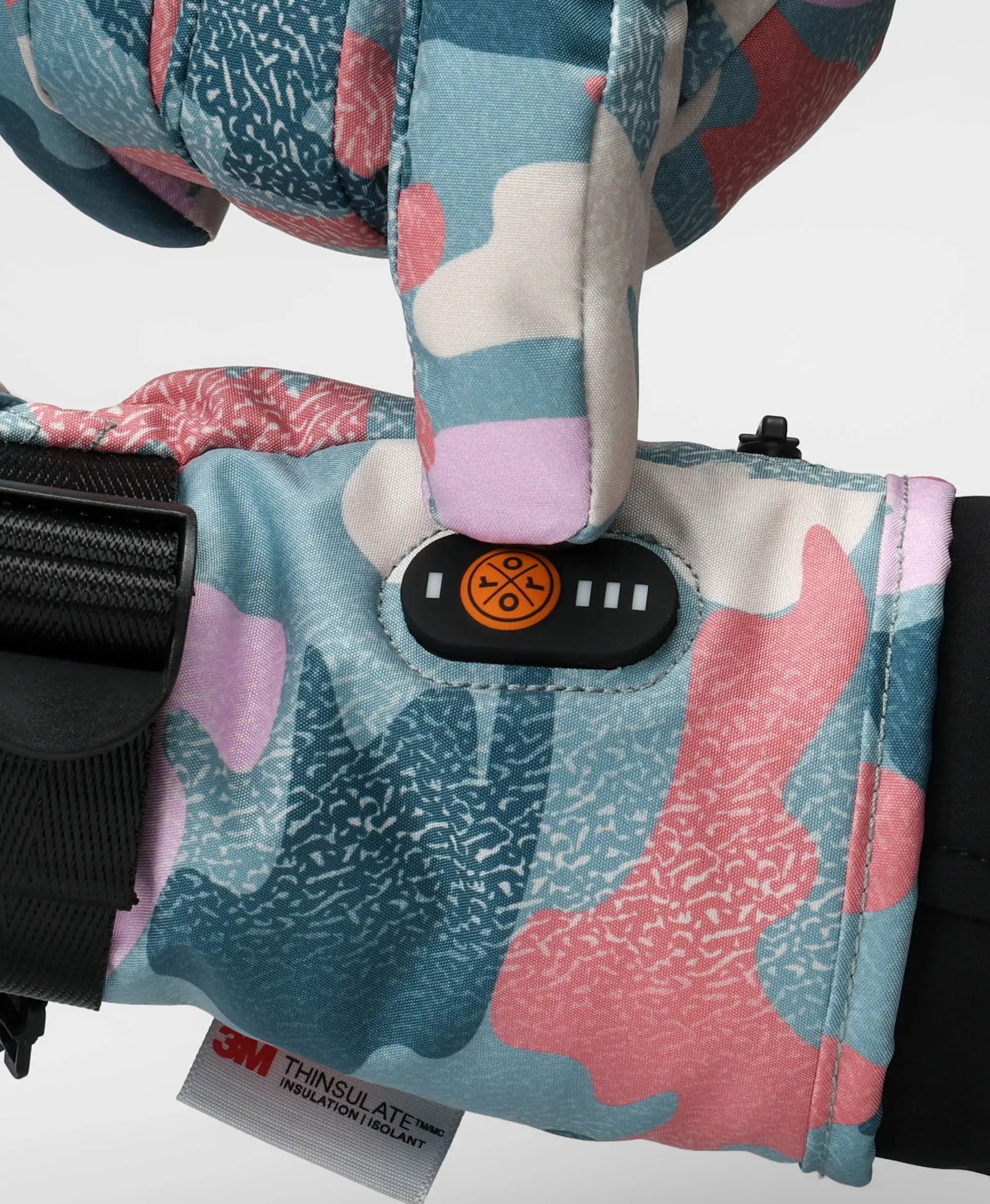 Kyoto Damen-Colorprint Leichte Beheizbare Handschuhe