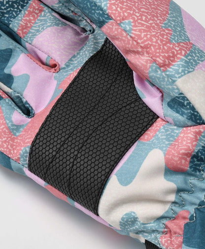 Kyoto Damen-Colorprint Leichte Beheizbare Handschuhe