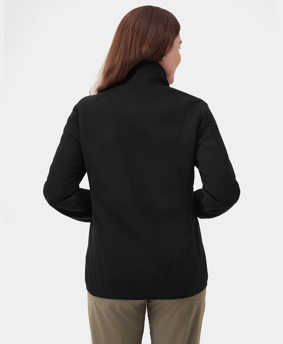 Frauen Beheizbare Fleecejacke mit durchgehendem Reißverschluss (2025)