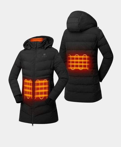 4 Heating zones: left & right pocket, collar, lower back ,view 2