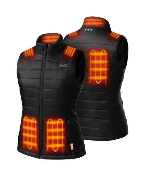 Seven(7) heating zones: core (left & right shoulder, neck, mid-back), hand pockets ,view 2