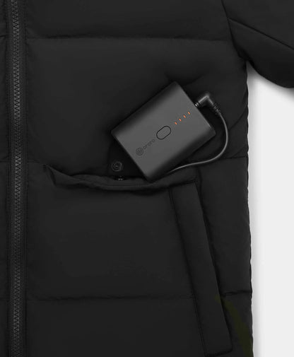 Kinder 4-Zonen Heiz-Daunenjacke