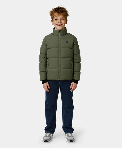 Kids' 4-Zone Heated Down Jacket