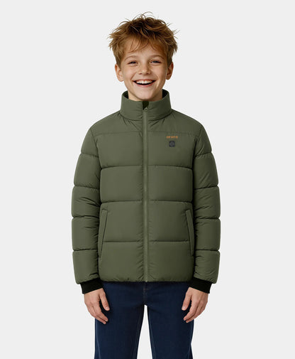 Kids' 4-Zone Heated Down Jacket