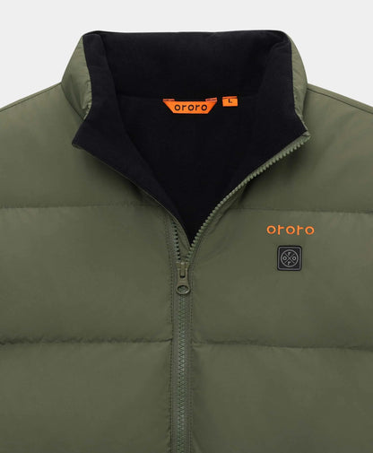 Kinder 4-Zonen Heiz-Daunenjacke