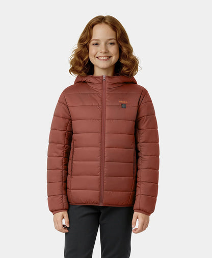 Kids' 4-Zone Heated Lightweight Puffer Jacket