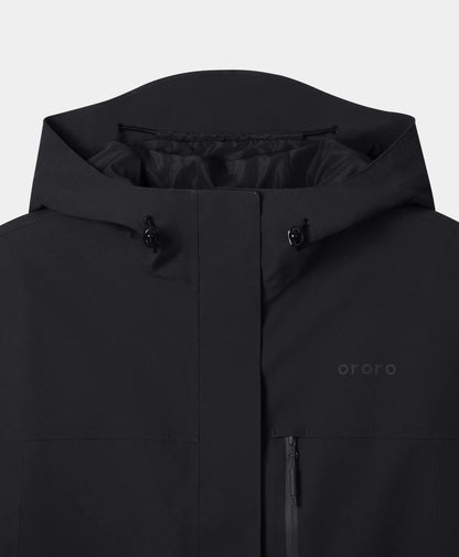River Ridge Herren 3-in-1 beheizte Jacke mit Fleecefutter