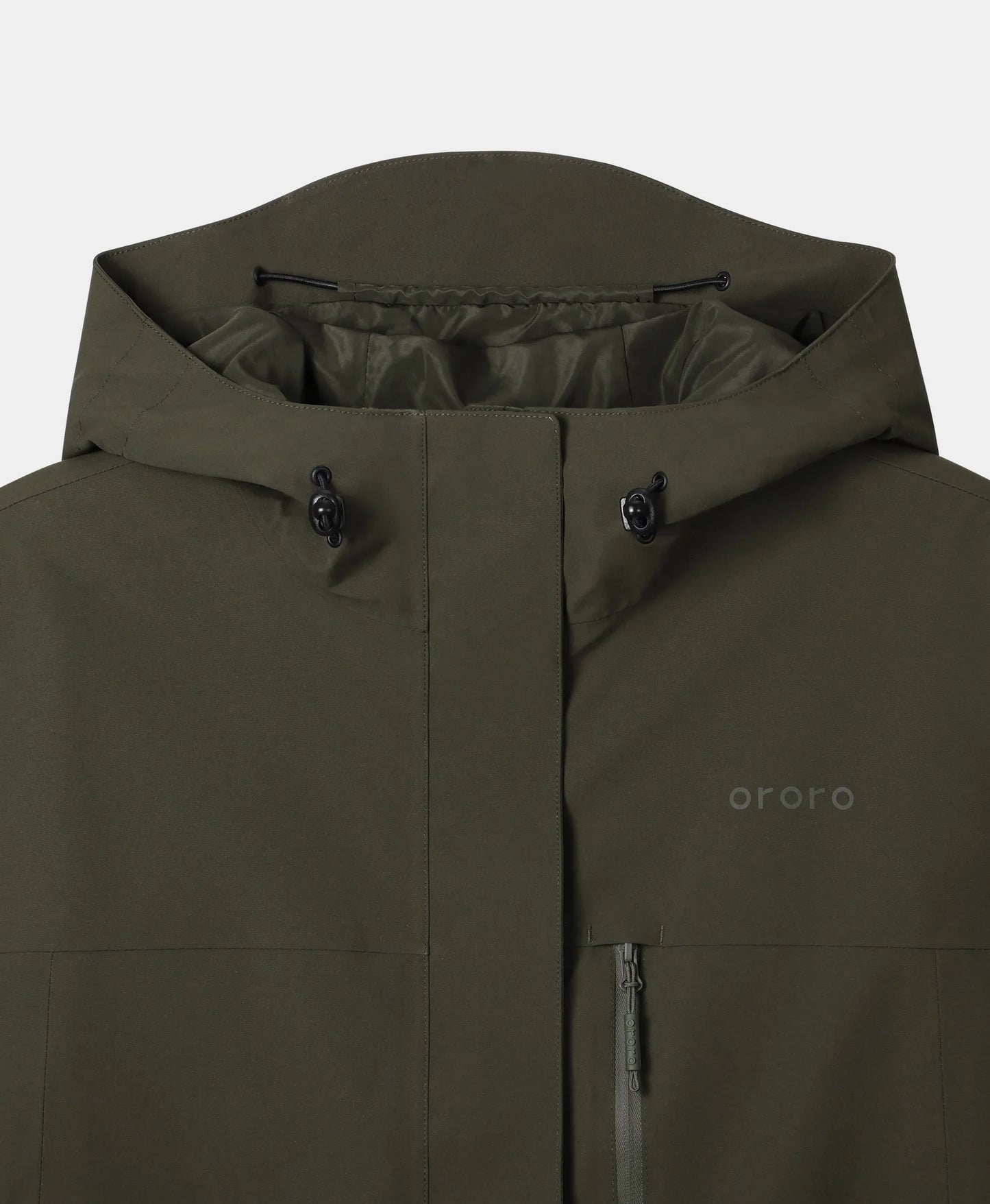 River Ridge Herren 3-in-1 beheizte Jacke mit Fleecefutter