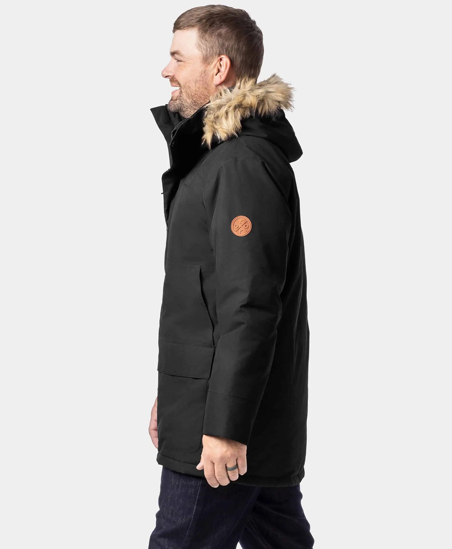 Gstaad Herren 4-Zonen beheizbare Parka-Jacke