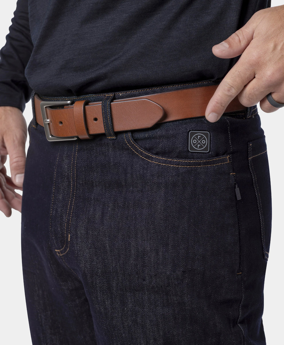 Heatenim Herren beheizte Jeanshose
