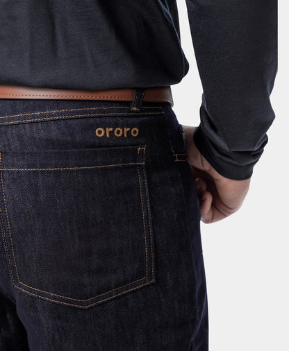 Heatenim Herren beheizte Jeanshose