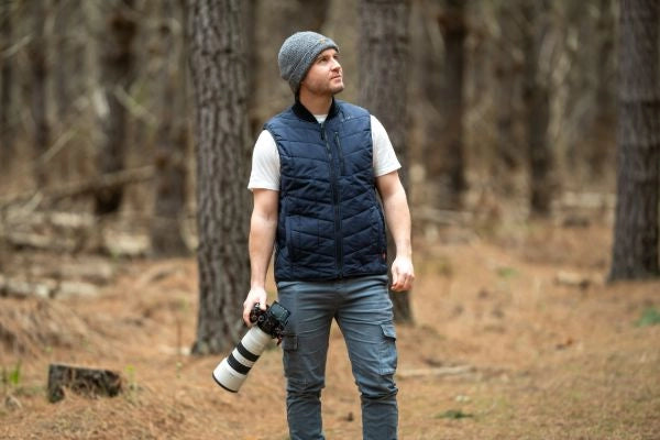 Scranton Herren 5-Zonen isolierte beheizte Bomberweste