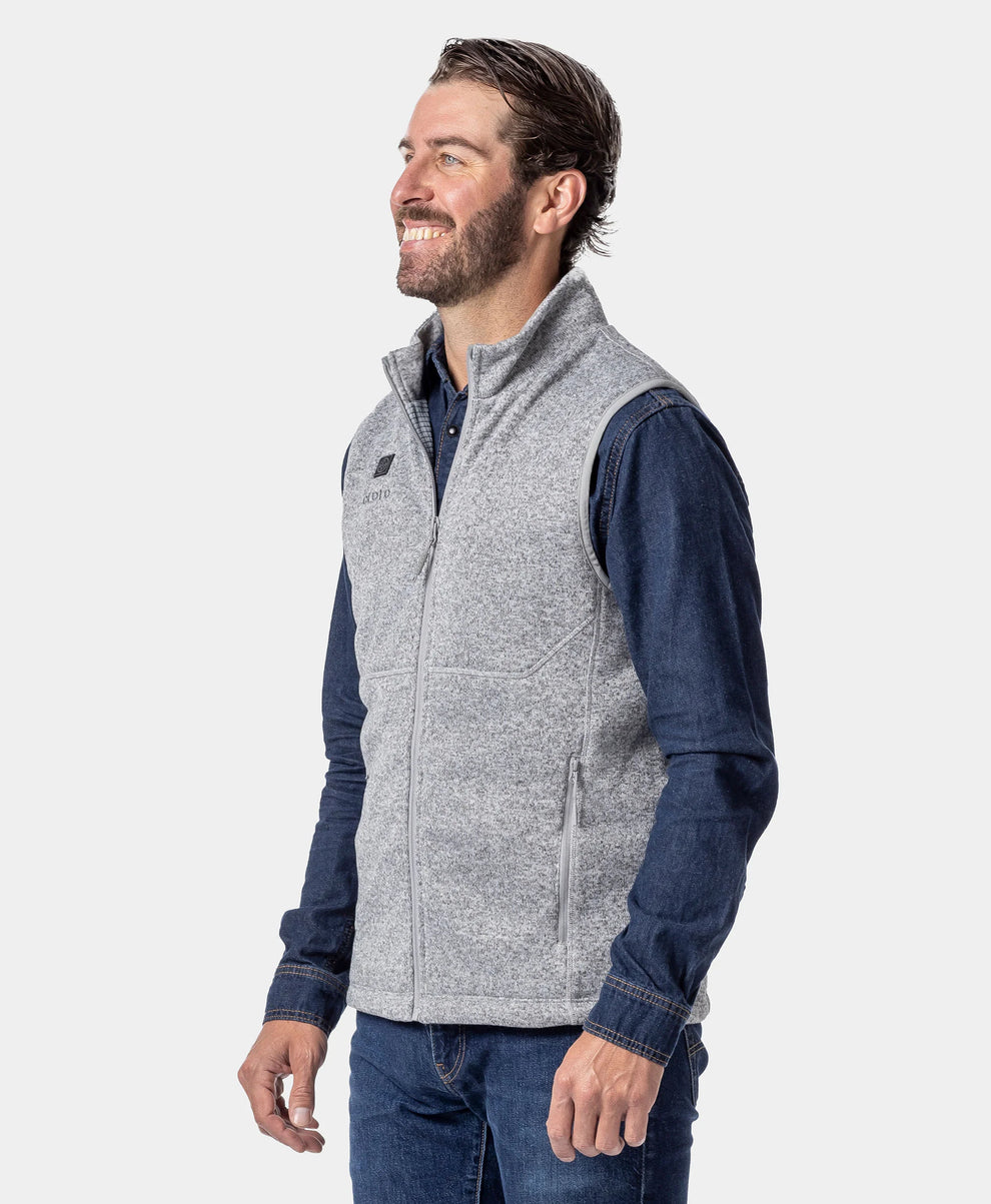 Augusta Tournament Herren 4-Zonen beheizte Strickfleece-Weste