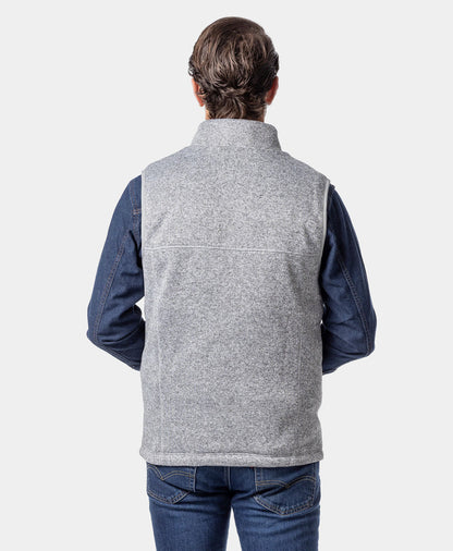 Augusta Tournament Herren 4-Zonen beheizte Strickfleece-Weste