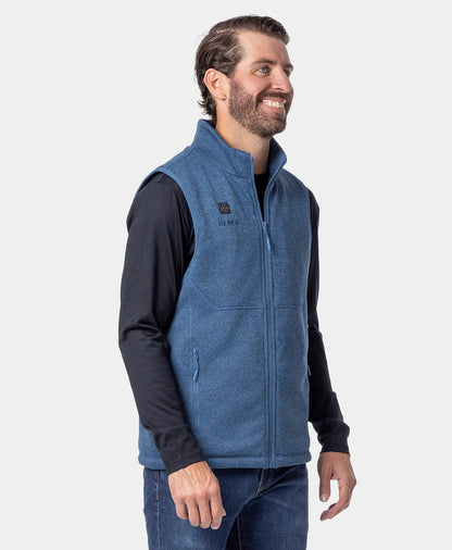 Augusta Tournament Herren 4-Zonen beheizte Strickfleece-Weste