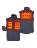 Upper Back, Left & Right Chest Heating