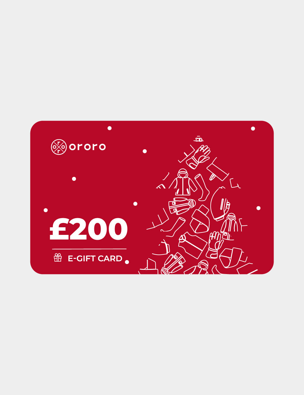 100/200 ororo E-Gift Card