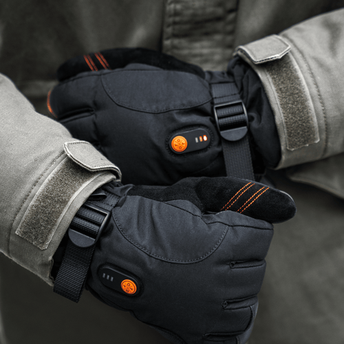 Calgary Heated Gloves 2.0 - Beige